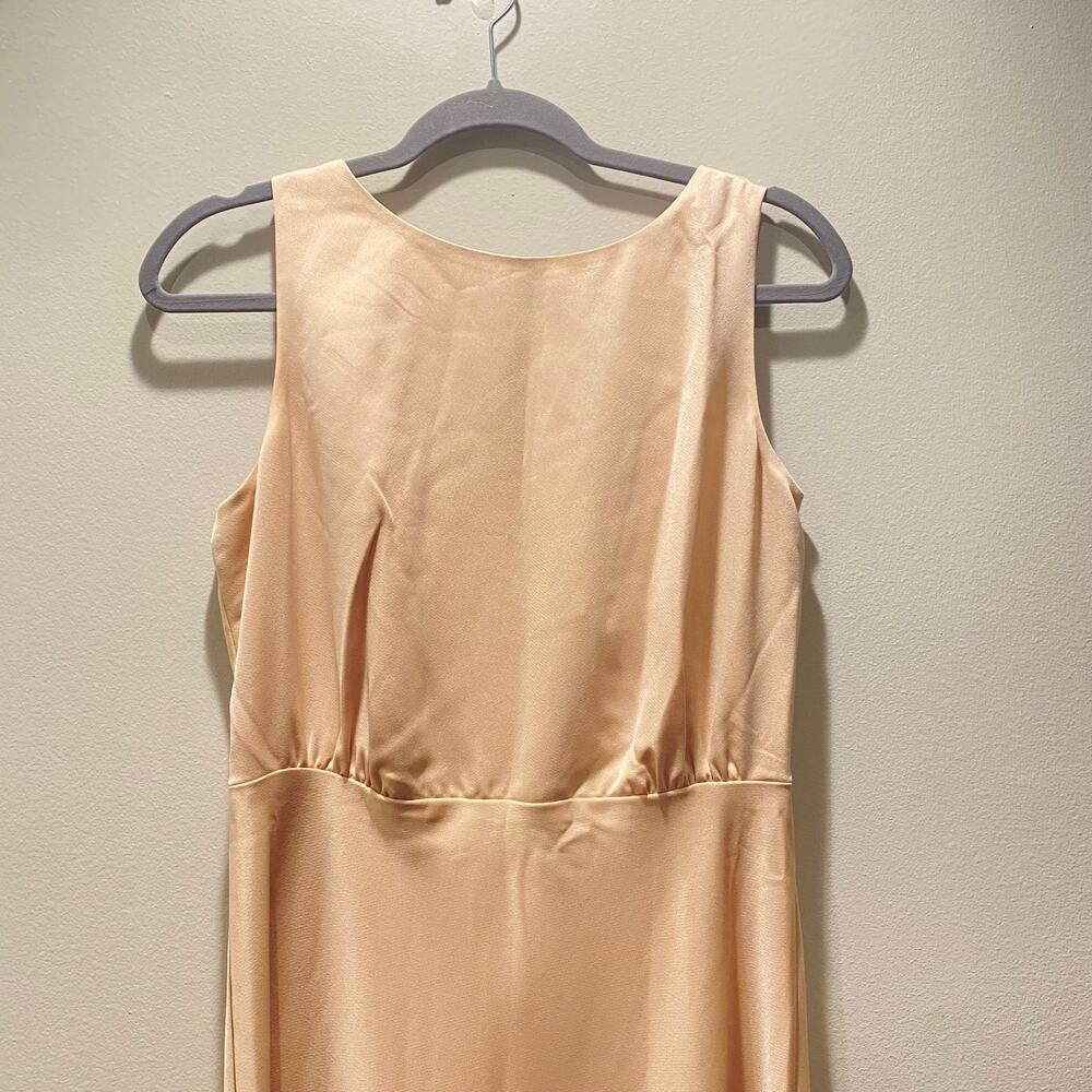 BHLDN Anthropologie by Sachin & Babi Beckett Satin Charmeuse Maxi Dress Gown - Picture 6 of 7